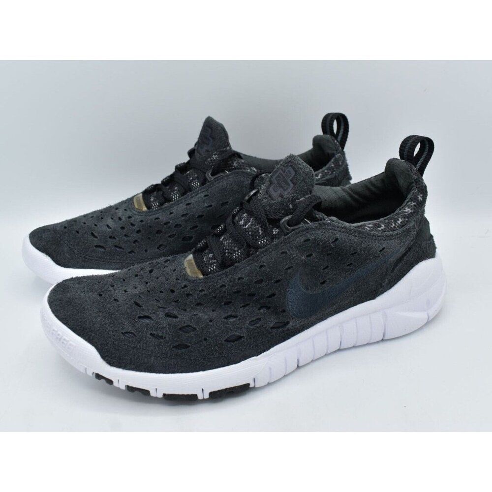 Nike Black and White Slip-On Athletic Shoes